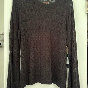 Shyanne Black Bell Sleeve Top